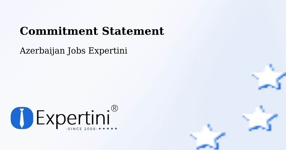 Corporate Commitment – Saatli - Azerbaijan Jobs Expertini